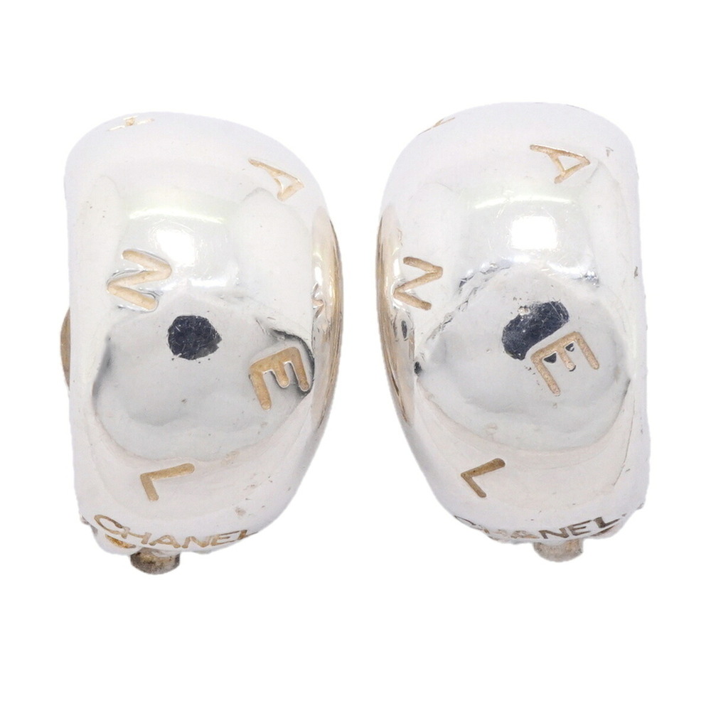 CHANEL Silver Earrings